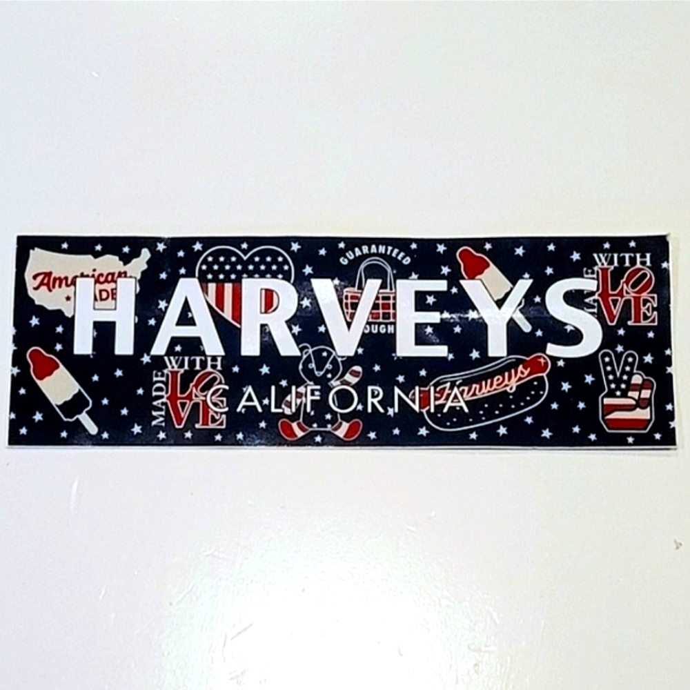 Harveys Fourth of July Sticker